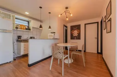 A cozinha ou kitchenette de Porto de Iracema Beira Mar