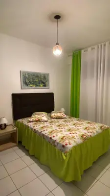 Uma cama ou camas num quarto em Porto das Dunas, 2 quartos
