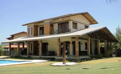 A piscina em ou perto de Casa de praia - águas belas