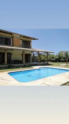 A piscina em ou perto de Casa de praia - águas belas