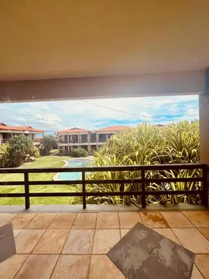 Uma varanda ou terraço em Ondas do Mar