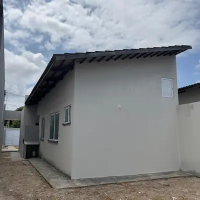 O edifício onde a casa de férias está situado