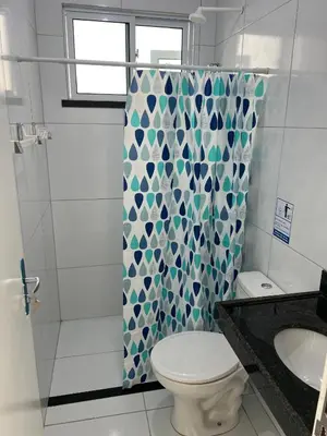 Uma casa de banho em Casa Sol Nascente