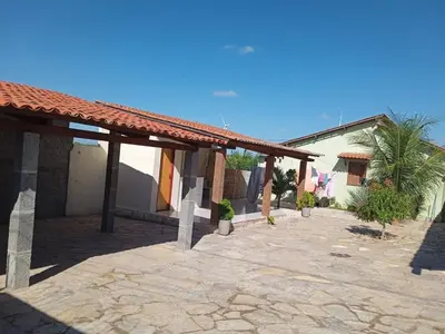 O edifício onde a casa de férias está situado