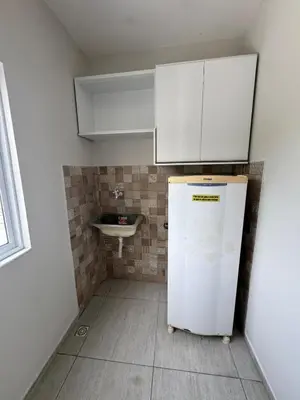 A cozinha ou kitchenette de Apartamento no Centro