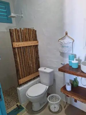 Uma casa de banho em Casa de Iaiá