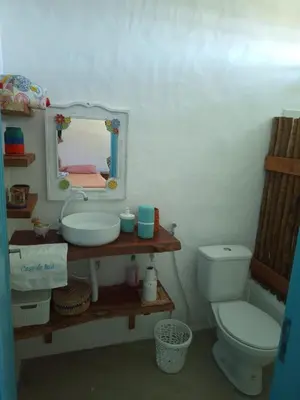 Uma casa de banho em Casa de Iaiá