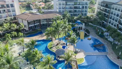 A piscina em ou perto de Beach Living, Pé na Areia, 400 metros do Beach Park
