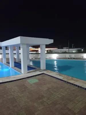 A piscina em ou perto de Vista Mar Porto das Dunas