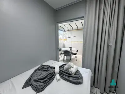 Uma cama ou camas num quarto em River Park Centro de Eventos