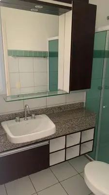 Uma casa de banho em Porto das Dunas - Atlantic Palace H201