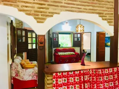 Uma cama ou camas num quarto em CASA JERI com Pescina