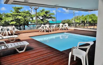 A piscina em ou perto de Villa costeira Flat
