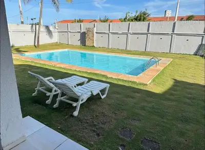 A piscina em ou perto de Cumbuco, Casa de praia