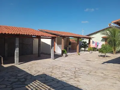O edifício onde a casa de férias está situado