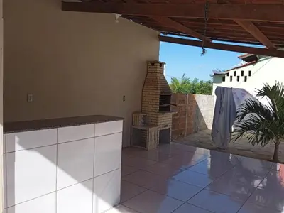 Uma varanda ou terraço em Condominio Nina