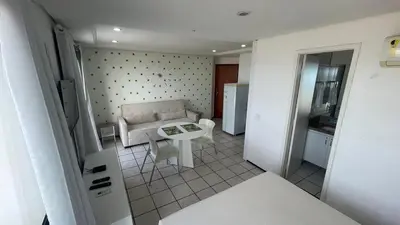 Uma área de estar em Classic Residence