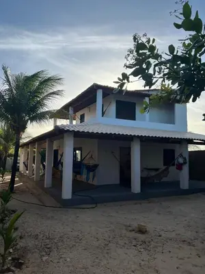 O edifício onde a casa de férias está situado