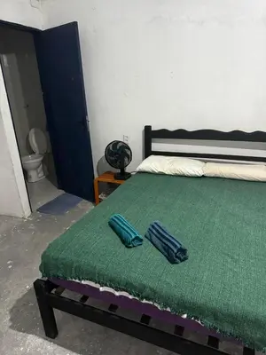 Uma cama ou camas num quarto em Casa de Veraneio