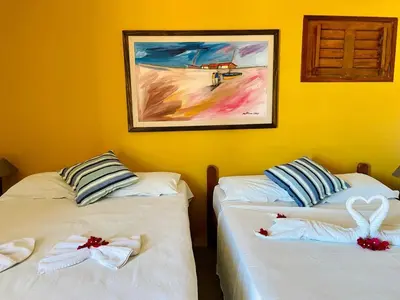 Uma cama ou camas num quarto em Villa Albergaria