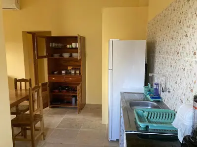 A cozinha ou kitchenette de Jeri Cottage