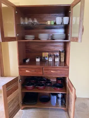 A cozinha ou kitchenette de Jeri Cottage
