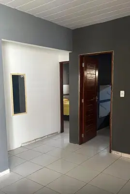 Uma cama ou camas num quarto em Casa por do Sol