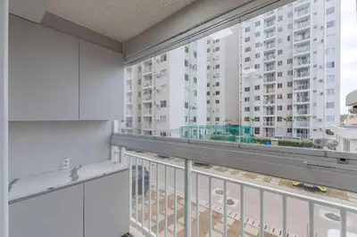 Uma varanda ou terraço em Mirante #207 - Quádruplo confortável por Carpediem