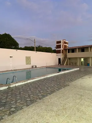O edifício onde a casa de férias está situado