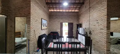 Uma cama ou camas num quarto em Casa de praia
