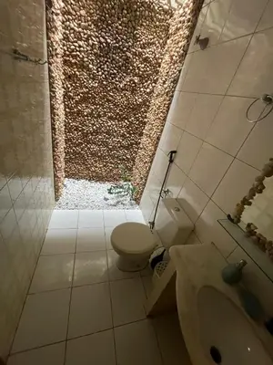 Uma casa de banho em Casa do Kite