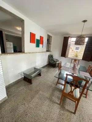 Uma área de estar em Casa do Kite