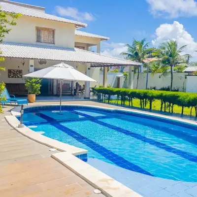 Belíssima casa na praia do Morro Branco