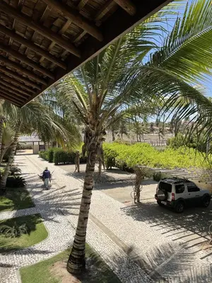 Um jardim no exterior de App Elisabeth Kite Village