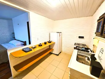 A cozinha ou kitchenette de Chalé PDD