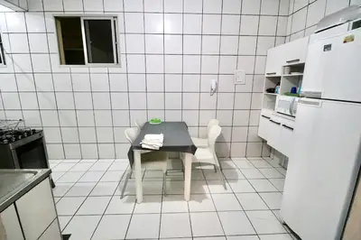 A cozinha ou kitchenette de Apartamento Mobiliado AptCE