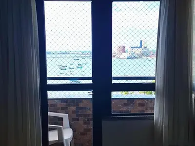 Vista de um rio perto do apartamento