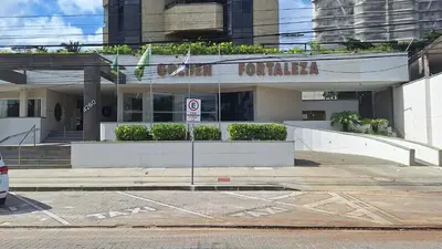 O edifício onde o apartamento está situado