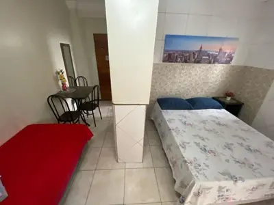 Uma cama ou camas num quarto em Residence Fonteles