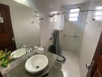 Uma casa de banho em Residence Fonteles