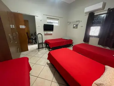 Uma televisão e/ou sistema de entretenimento em Residence Fonteles