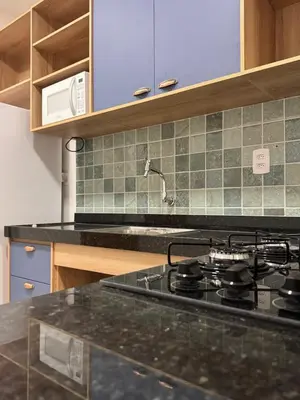 A cozinha ou kitchenette de Del Mar SG Apartment