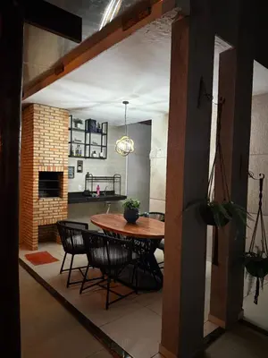 A cozinha ou kitchenette de Casa em Fortaleza