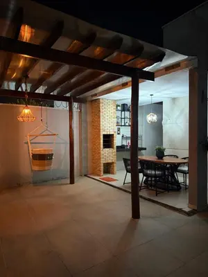 A cozinha ou kitchenette de Casa em Fortaleza