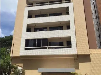 Uma varanda ou terraço em Flat Vista Mar em Área Nobre com Piscina na Beira Mar