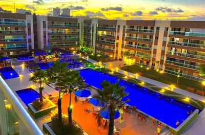 A piscina em ou perto de VGFUN 233-60m2-2 quartos2wcs-VistaMar-Pé na Areia