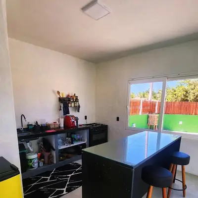 A cozinha ou kitchenette de KaBeat House Icaraizinho
