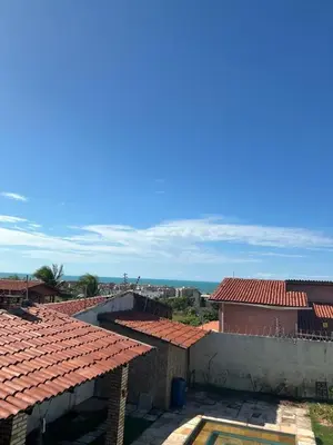 O edifício onde a casa de férias está situado