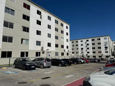 O edifício onde o apartamento está situado