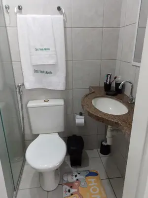 Uma casa de banho em Casa Verde Marinho - Sossego no Jacarecanga